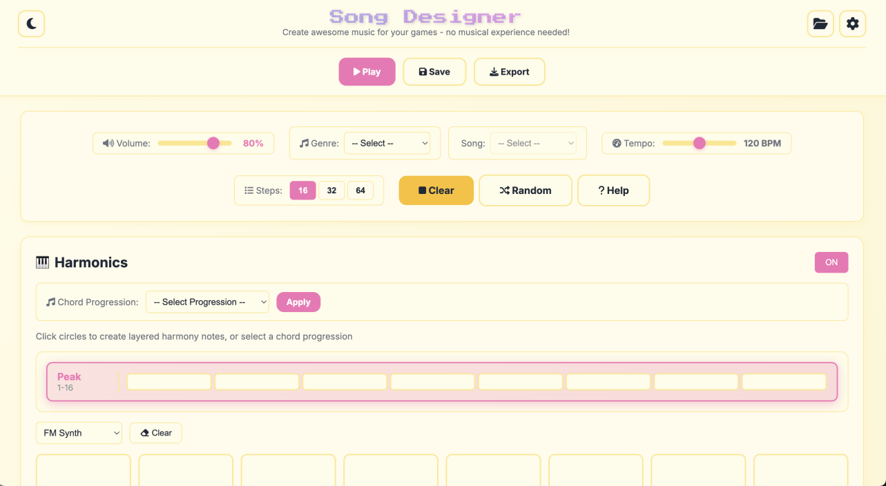 Pixel Song App