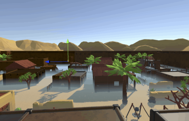 Blender arcade game