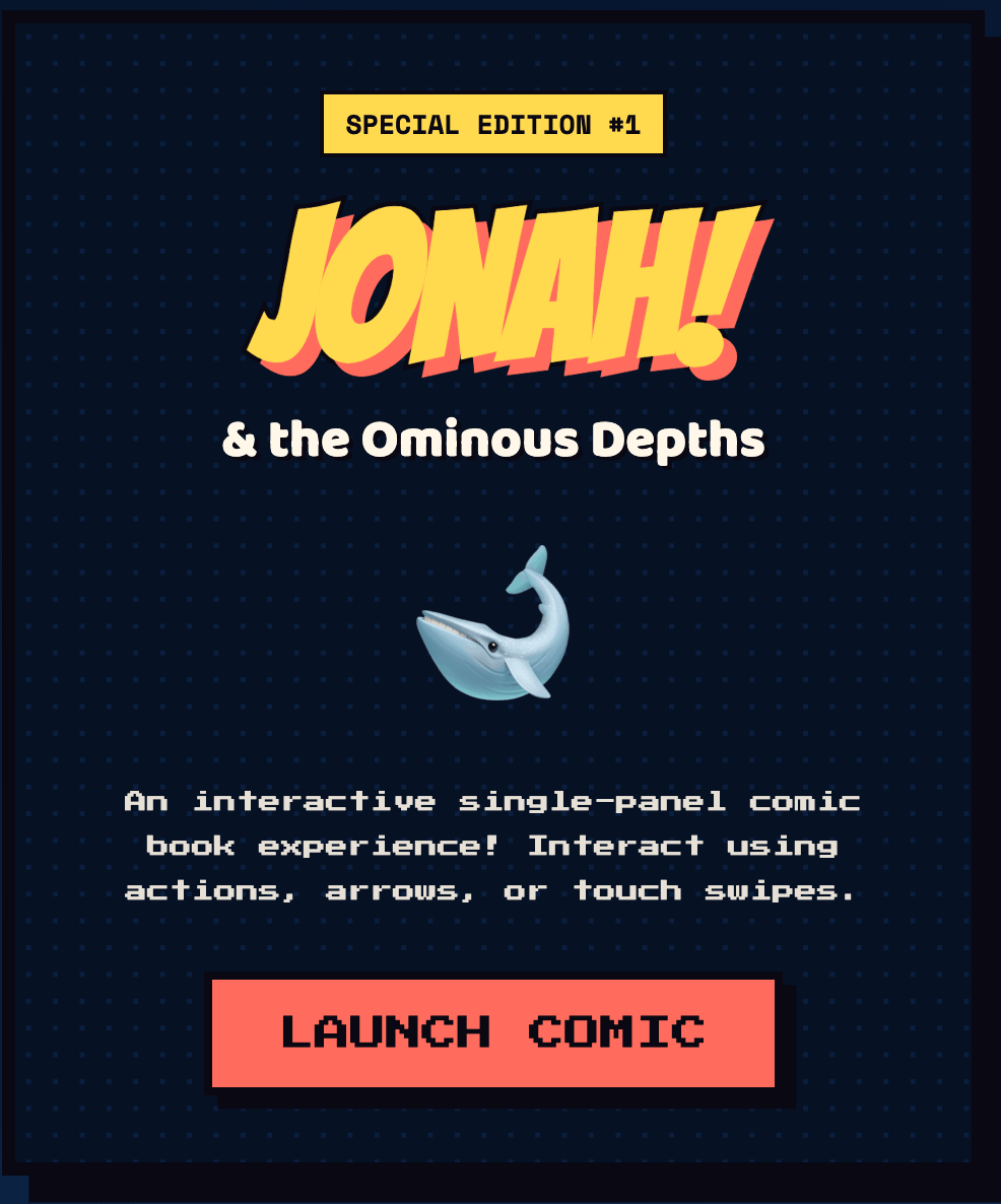 Jonah and the great fish