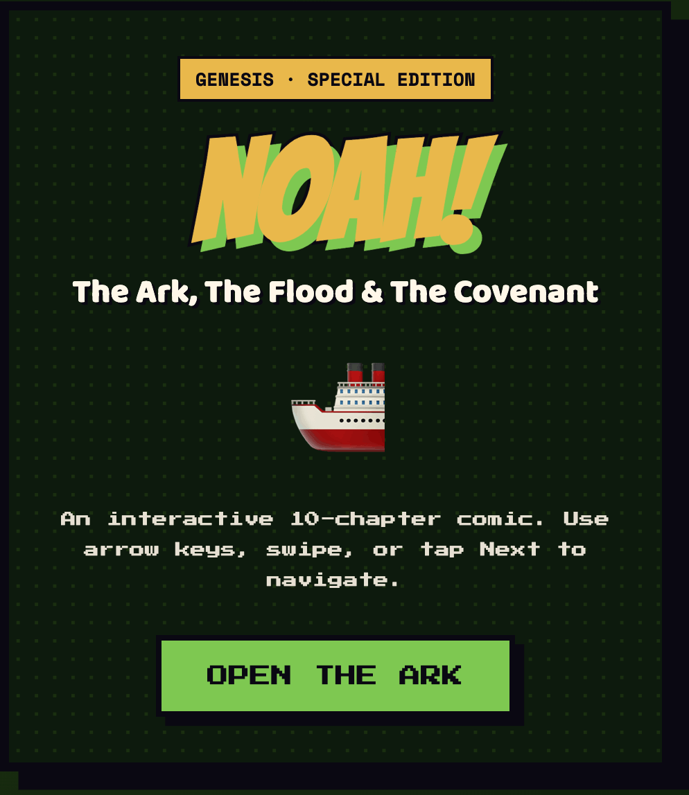 Noah and the ark